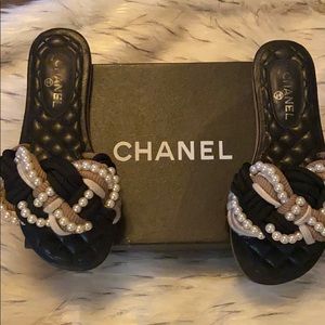 Chanel Cuba Rope Beige Ivory Pearl